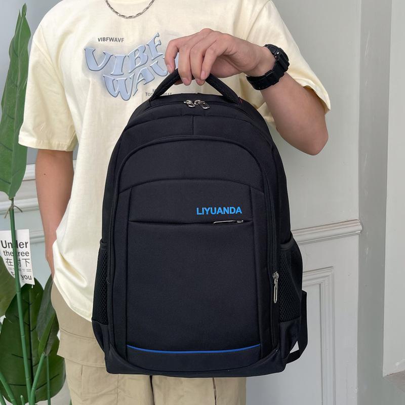 Schoolbag Large Capacity Backpack High School Student School Bag Casual Versatile Backpack Commuter Backpack Male Outdoor Travel Backpack