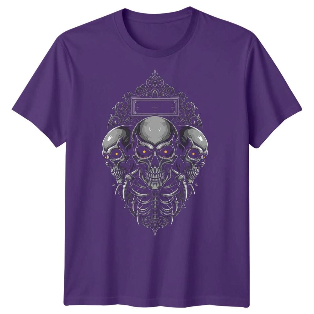Skulls Dark Art Unisexs TShirt Ornate Graphic Tee