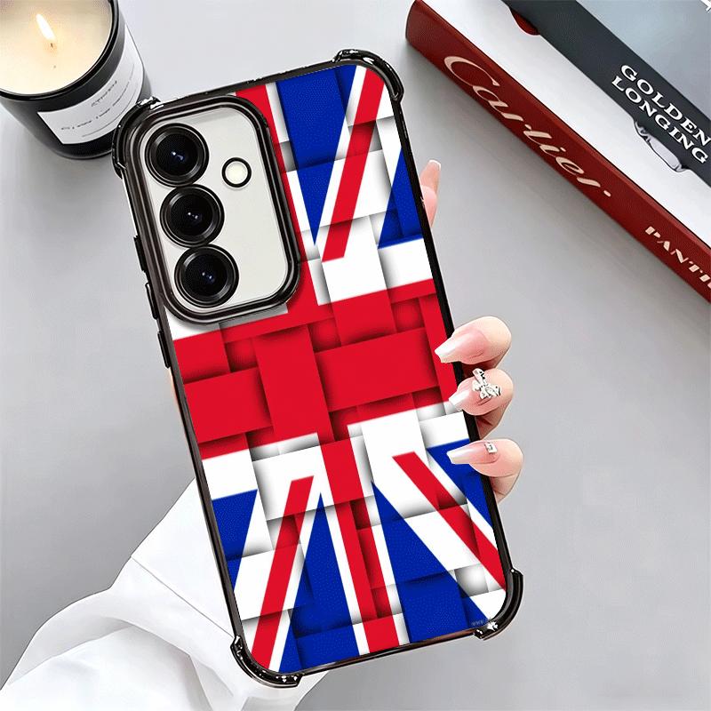 Union Jack England UK Flagge Weiche Handyhülle Für Samsung A17 A27 A07 A37 A57 A16 A56 A15 A55 A14 A54 A13 A53 A26 A36 A25 A35 A24 A Samsung A34