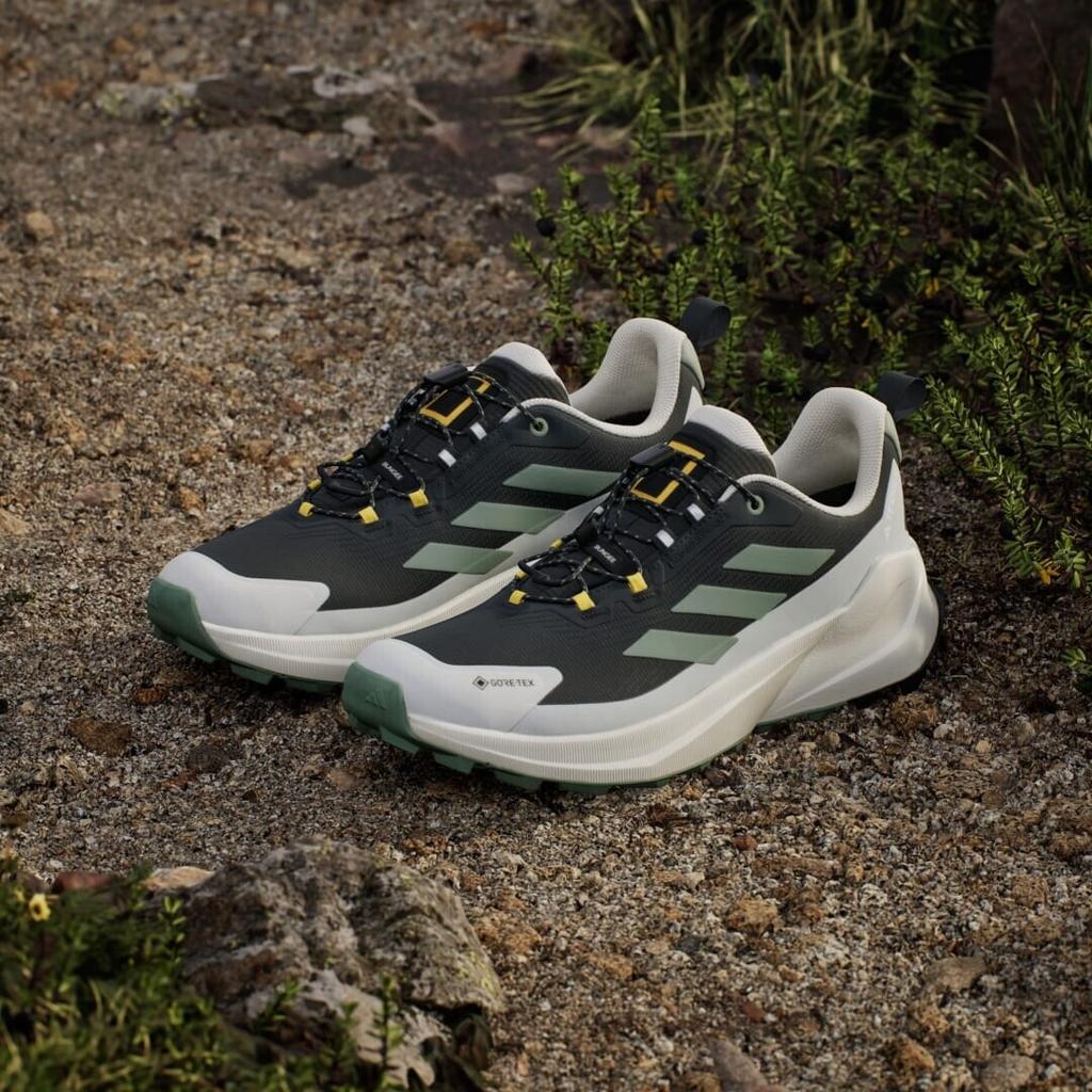 Adidas Terrex Trailmaker 2 Gore-Tex Hiking Boots Carbon Silver Green Orbit Grey