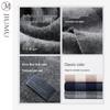 JIUMU Men's Pure Wool Thickened Winter Scarf