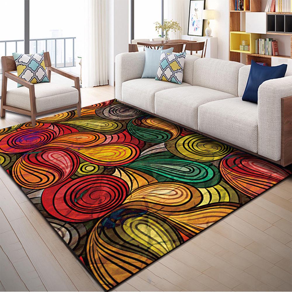 Modern Minimalist Home Living Room Bedroom Carpet European Style Coffee Table Mat Floor Mat