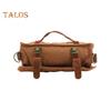Portable Bartender Bag Travel Canvas Bar Kit Bag Large Capacity Multiple Compartments Bar Tools Carrying Bag