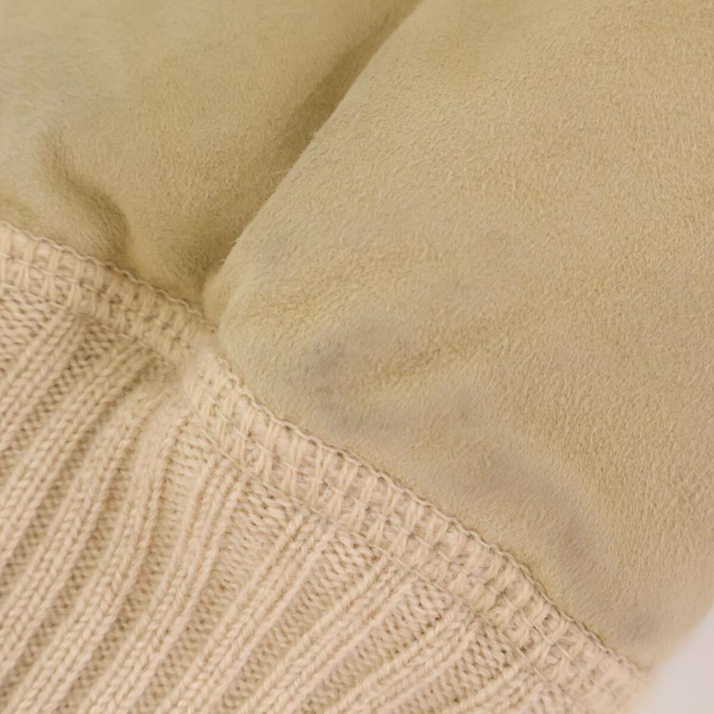 Brunello Cucinelli Suede Lining, Cashmere Zip-up Jacket XS beigeUsed