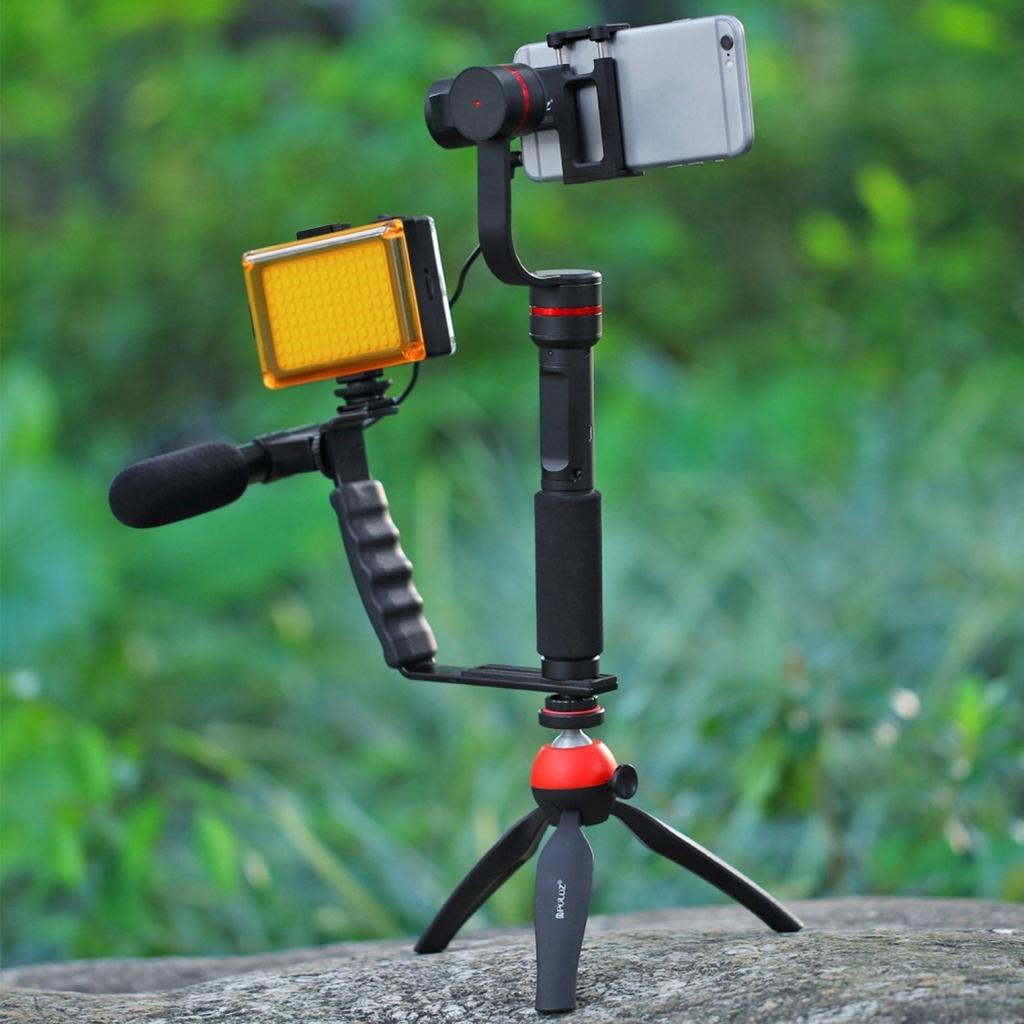 PULUZ PU4096 104 LED 1800LM Professional Video Light Wedding News Interview Camera Filming Lamp with Filter