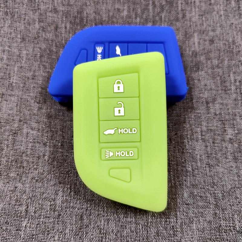 Silikon-Schlüsseletui für Acura TLX/RLX/RDX/MDX/CDX/TLX-L 4-Tasten-Fernbedienung