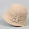 Hat Autumn and Winter Basin Hat Old Lady Cold Hat Piled Thick Warm Knitted Hat