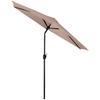 Parasol Ogrodowy Składany 6 Segmentowy 300 Cm Z Pokrowcem Plonos Pl-884
