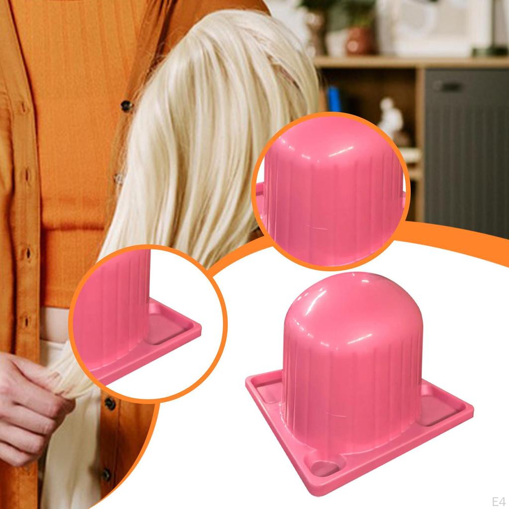 Head Stand Storage Holder Dome Shape Stylist Gifts Sturdy with Drainage Slot Tabletop Display Rack