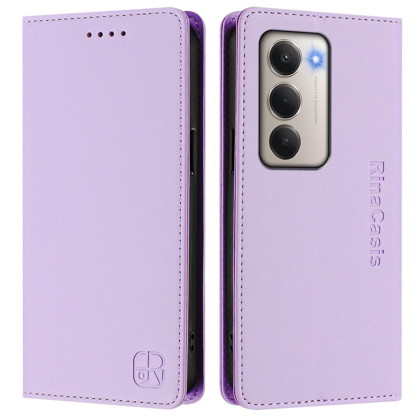 

Для Xiaomi Redmi 15 4G (Європа) (171мм) Шкіряний чохол RINACASIS RC01 Чохол для телефону з RFID-блокуванням Гаманець Підставка