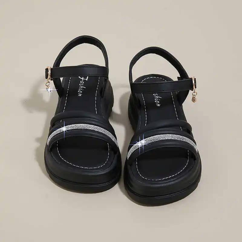 Fashion Without Back Drawstring Black Women Sandal Women's Slippers Home Shoes Luxury Brand Women Sneakers Sport Tenis Training
