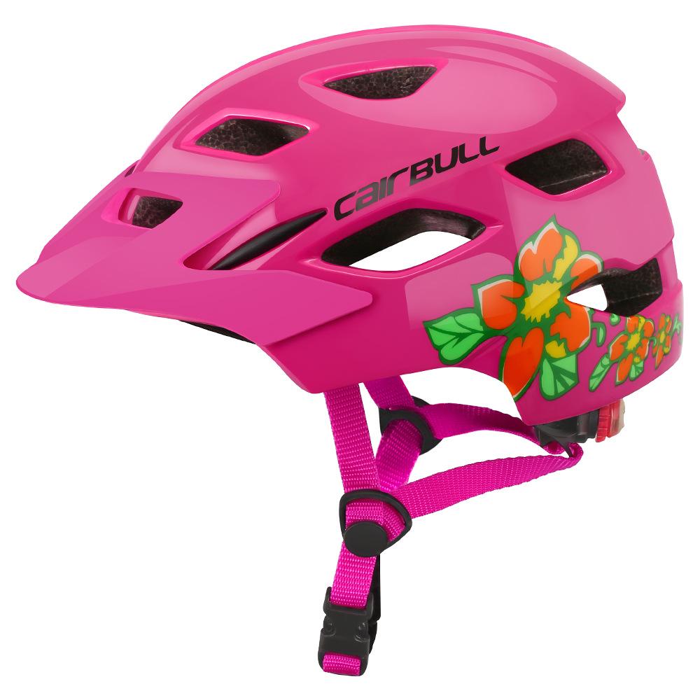 New Led Ground-Breaking Kids Balance Bike Helmet Child S Whirlwinds Cycling Bicycle Safety Helmet Road Bike Cycling Helmet 50-57CM