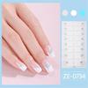 Valentine's Day Full Wrap Nail Stickers Nails Polish Strips Adhesive DIY Nails Art Decals Manicure Accessories