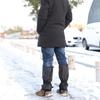Long Tube Winter Outdoor Leg Gaiters Waterproof Keep Warm Pants Shoes Cover with Zipper Elastic Strap Legs Protection Guards