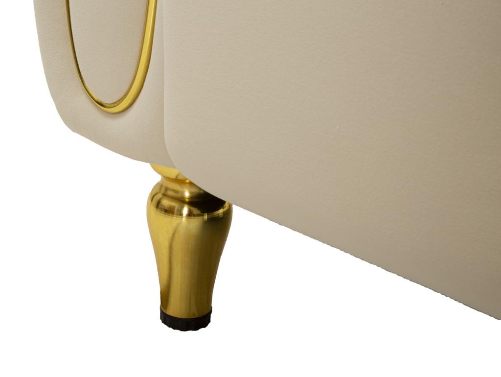 Sofa Alma Cream Z Poduszkami Cm 155X81X71