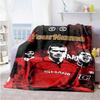 Manchester Personalisierbare Decke Gemütliche Personalisierbare Decke Weich & Gemütlich Perfekt für Sofa Picknicks Bettwäsche Stuhl Ganzjahresnutzung