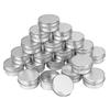 20 Pcs 30ml Aluminum Tin Jars, Round Aluminum Tin Cans Cosmetic Containers XXF