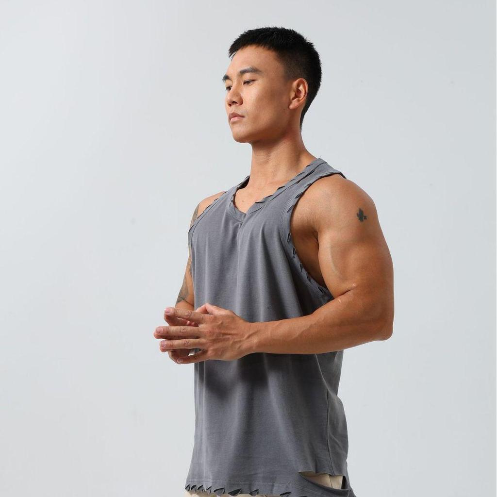 Men's Quick-Drying Stretch Basketball Vest for Summer Fitness & Outdoor Running