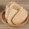 6pz Spugne Esfolianti di Luffa Naturale - Spugna Delicata per il Corpo per Doccia e Bagno, Cuscinetti Detergenti in Fibra di Bambù