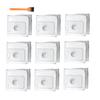 1 Set Sacchetti per la polvere per Aspirapolvere Cecotec Conga 2290 Ultra Home Ricambi Sacchetti Auto-Svuotanti Scatola di Ricambio