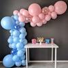 Ballons Pastel 5/10/12 pouces Rose Bébé Bleu Jaune Blanc Sable Ballons Latex Baby Shower Révélation du Sexe Décoration de Fête d'Anniversaire