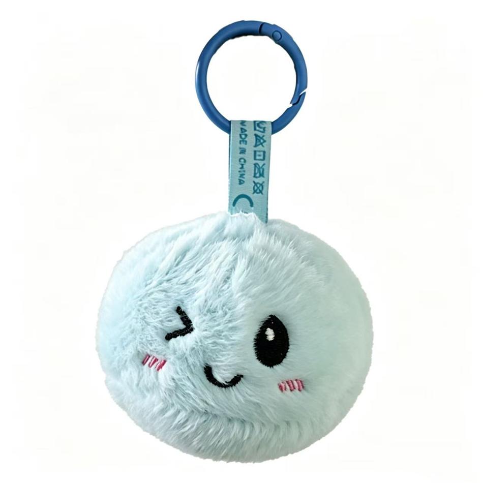 In Stock Steamed Bun Plush Keychain Simulation Dumpling Plush Pendant Random Style Collectible Blind Box for Kids Gift