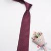 Business Dress Suit Tie Men'S Polyester Red Wedding Tie
