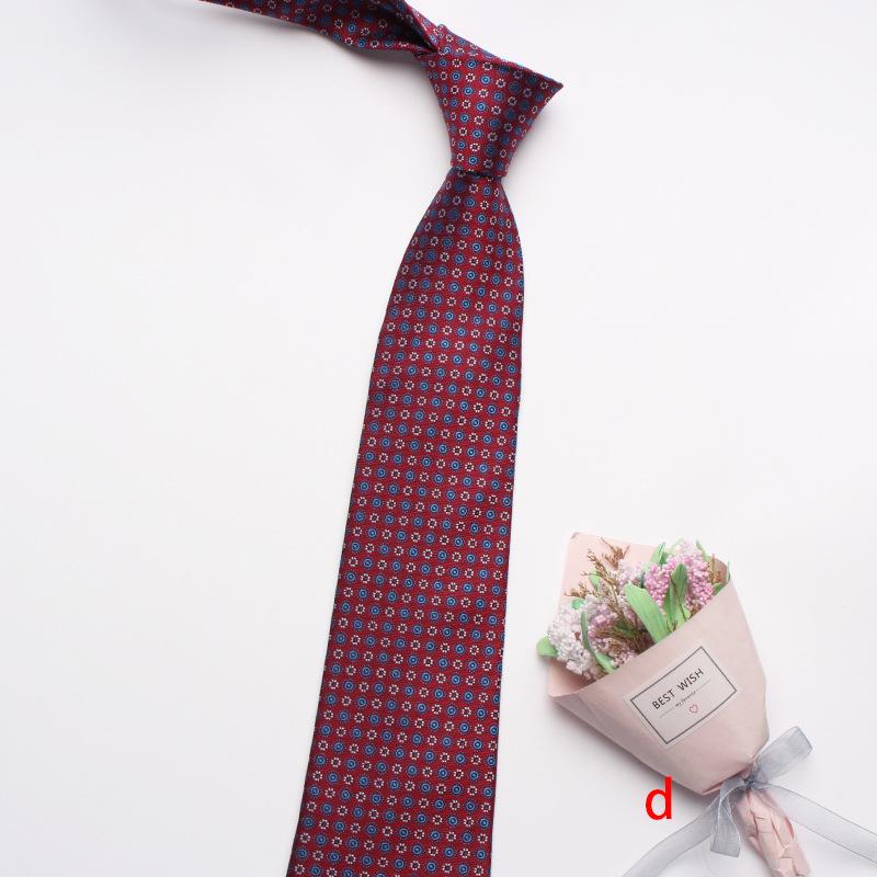 Business Dress Suit Tie Men'S Polyester Red Wedding Tie
