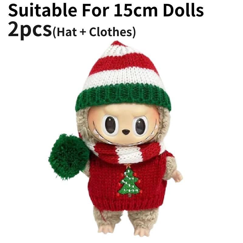 Adorable 15cm Macaron Doll Clothes Blind Box With Cute Outfits And Accessories
