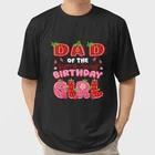 Dad of the Berry Sweet Birthday Girl Shirt Strawberry Birthday Party Tee S