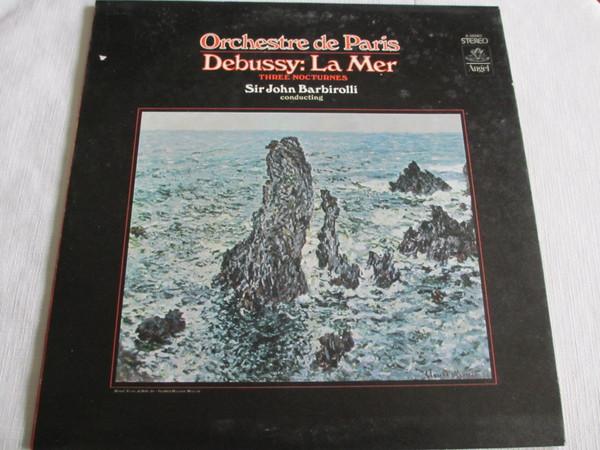 

LP Record SIR JOHN BARBIROLLI ORCHESTRE DE P La Mer Three Nocturnes S36583 Angel Records US Classical Used