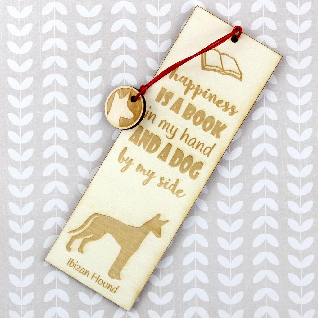 Ibizan Hound, Ibizan Podenco, Ibizan Warren Hound - Dog Bookmark, Personalized Bookmark, Dog Gadget for Art-Dog Brand Readers