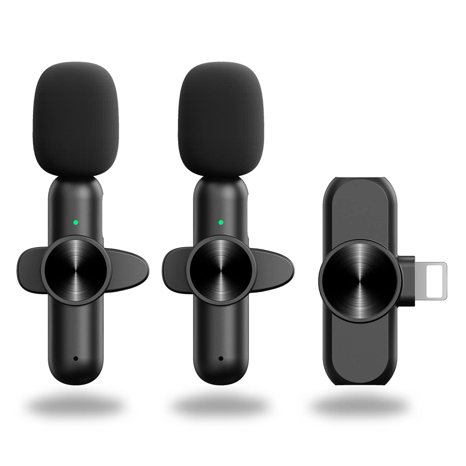 

Беспроводной петличный микрофон, Накладной микрофон для видеосъемки на смартфон, Внешний мини-USB микрофон, 2,4 ГГц, Дальность передачи 20 м, Сбор звука на 360°,