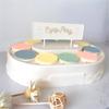 Suporte Giratório Automático para Sobremesas Máquina Giratória de Sushi Cupcakes Macarons Pratos Giratórios Decoração de Festa de Aniversário