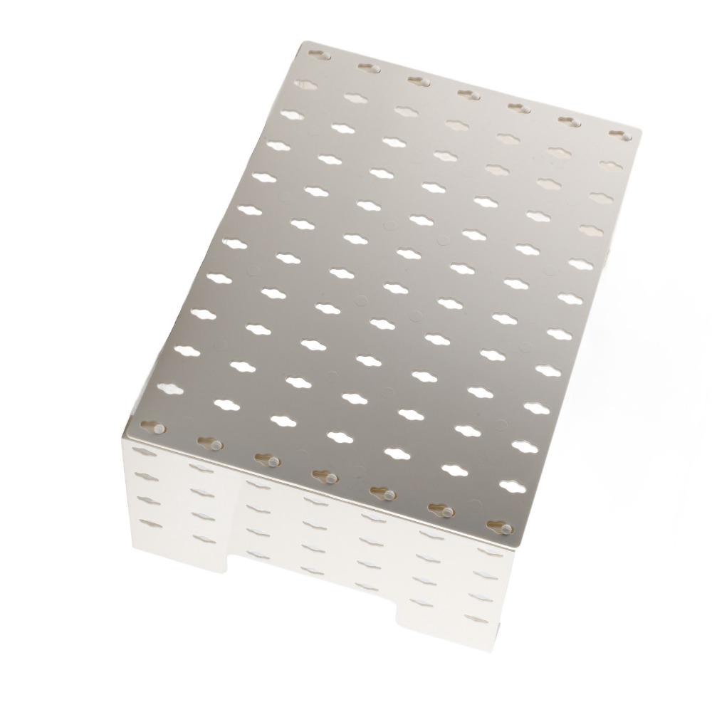 Decorative Hole Plate Pegboard Display Rack ABS Gas Water Heater Cover Wall Display