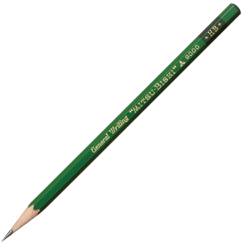 Mitsubishi Pencil 9000 HB Pencils - 12 Pack - High-Quality Writing Supplies