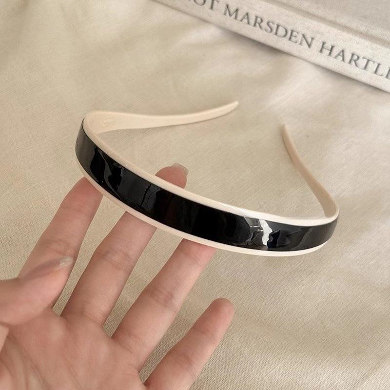 French Xiaoxiangfeng Glasses Headband Women'S Summer Face Washing Pressure Hair Non-Slip Headband Hair Bundle Hair Accessories