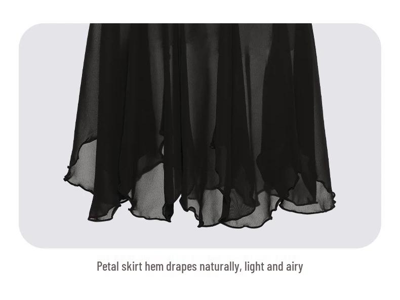 Bonnie Women's Ballet Practice Chiffon Skirt