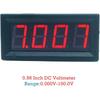 0.56 Inch 4-Digit Voltmeter 100V for 13 12 // Pixel 6/5/4 Pixel 6/5/4