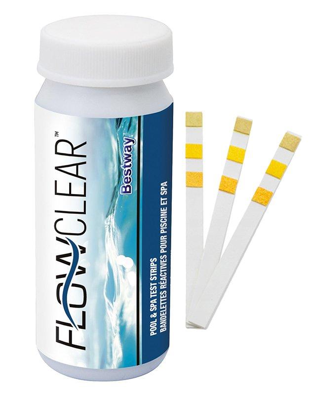 Ūdens teststrēmeles, 3-in-1 pH testeris Bestway