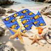 Custom Name Personalized Coraline Print Beach Towel, for Trip Camping Beach Party Home Decor, Birthday Gift for Family & Friends