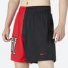 Nike Dry-Fit Asymmetrical Stripe Woven Shorts Men Bottoms Red DH7165-657
