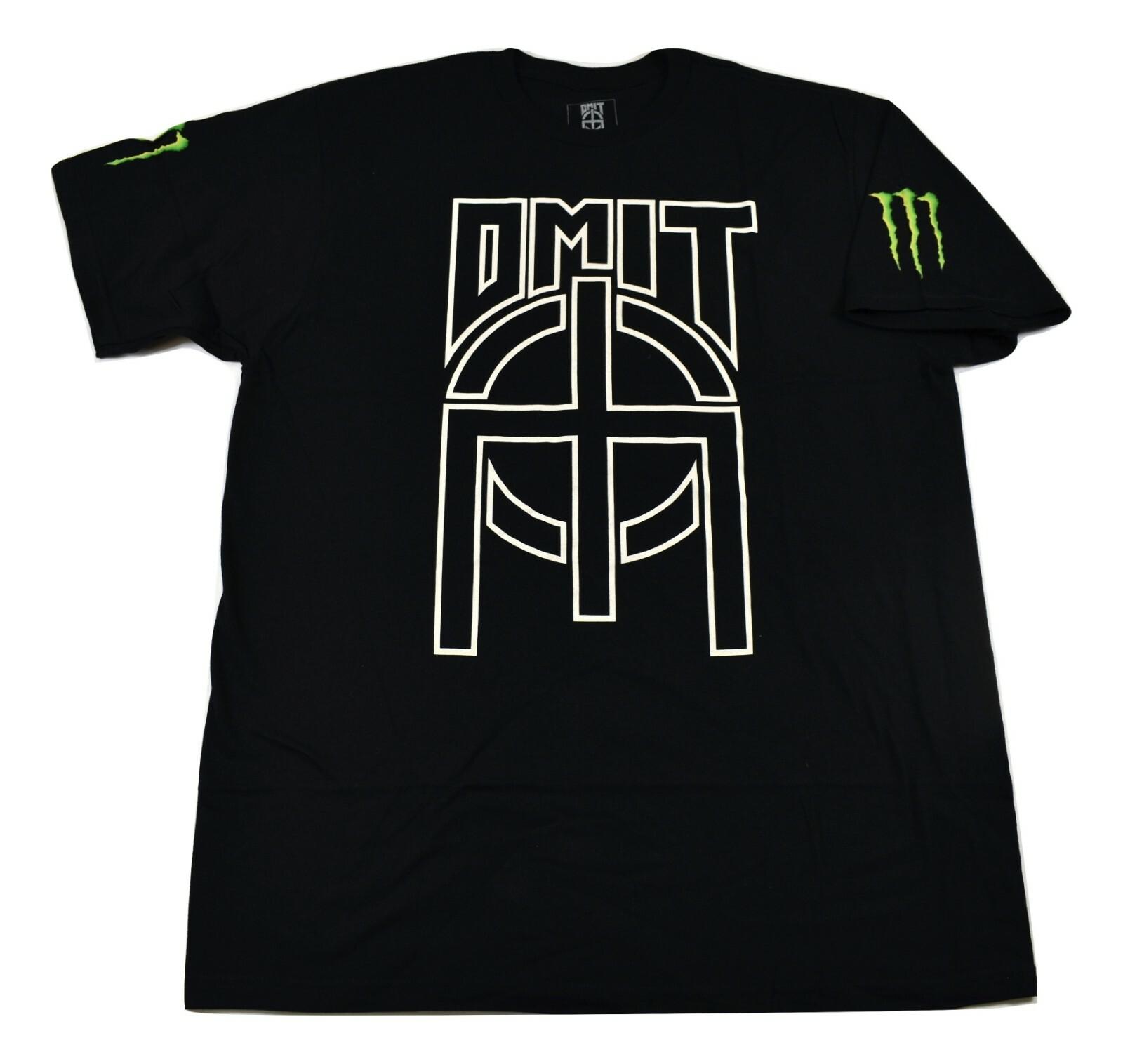 Omit Mens Black Basic Icon Tee Shirt New L XL