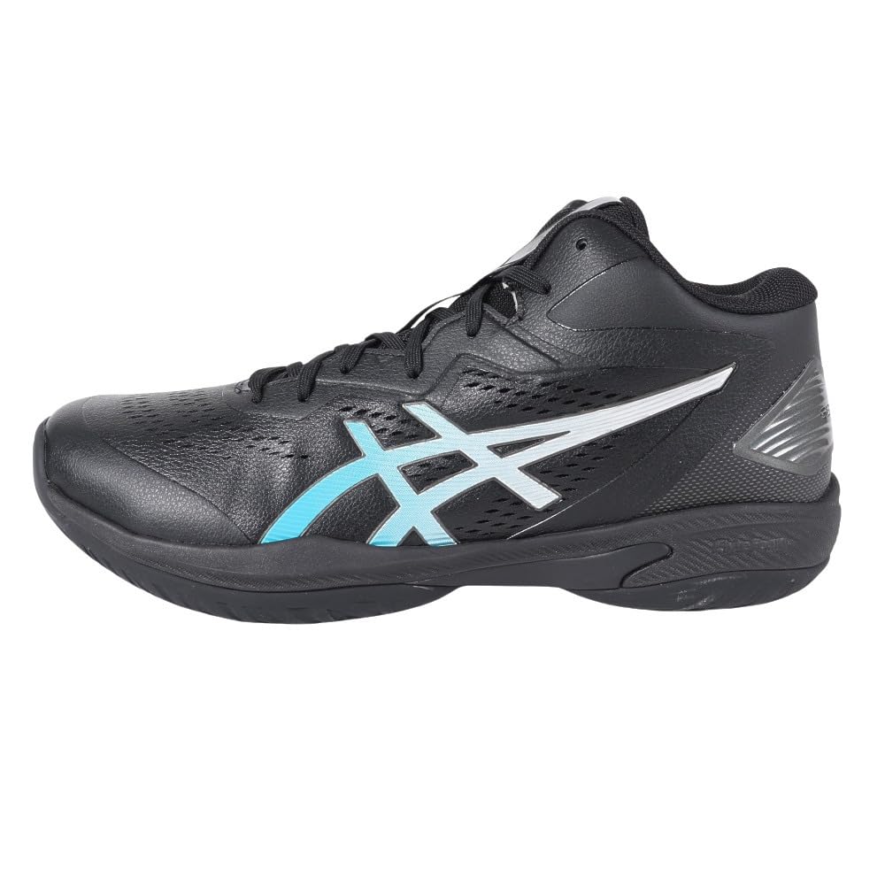 ASICS GELHOOP V15 XS Wide Lightweight Basketball Size Shoes, Black, 23.5, Men's, 1063A088.001