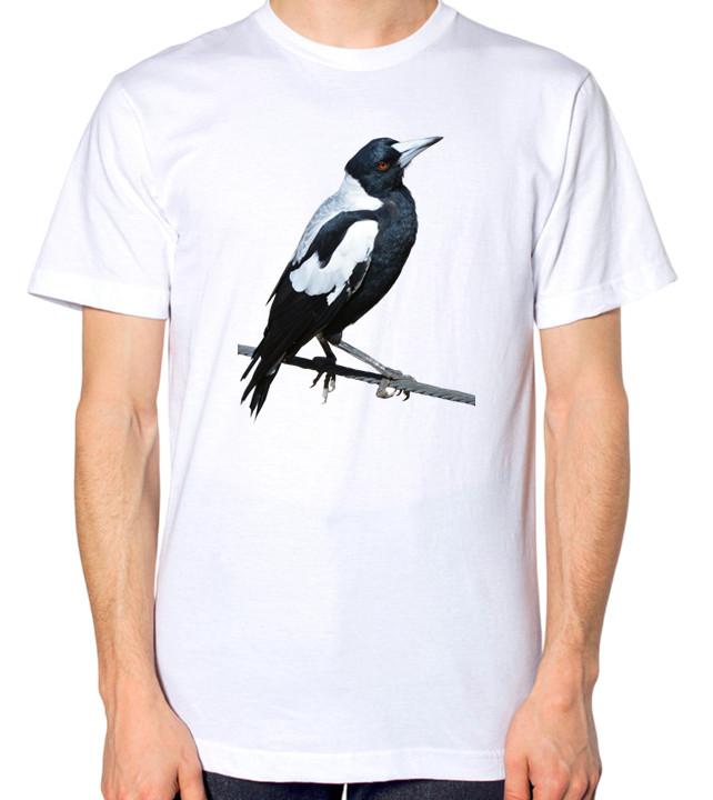 Magpie T-Shirt Men Women Unisex Top S