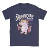 T-shirt Unisexe Grumpycorn Mignon Boudeur Licorne Café Cadeau Tenue Nouveauté Coton T-shirt Tee Vêtements Impression Graphique