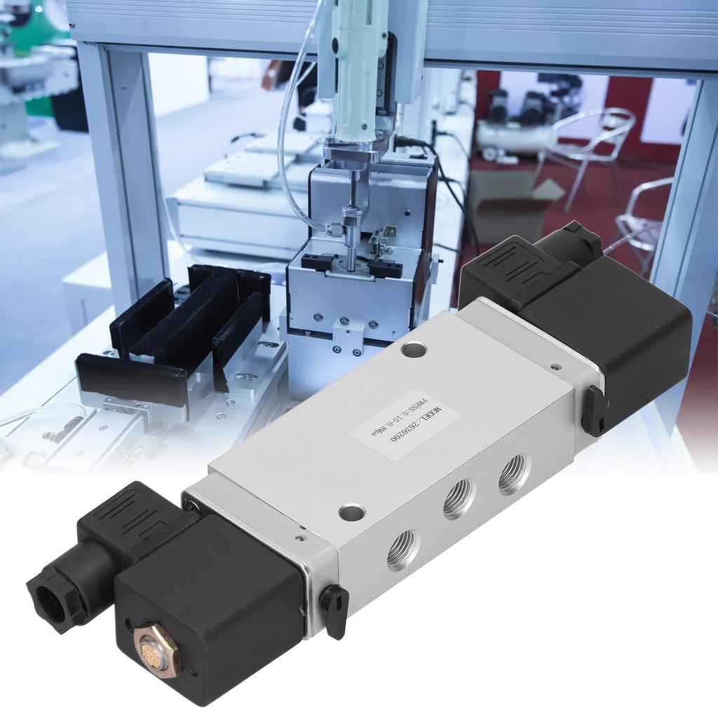 2 Position 5 Way Solenoid Valve Electronically Controlled Industrial Supplies G1 4in 2636200DC 24V