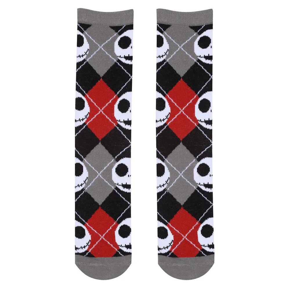 Nightmare Before Christmas Unisex Adult Jack Skellington Logo Socks