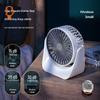 USB Rechargeable Silent Mini Desk Fan for Home or Office