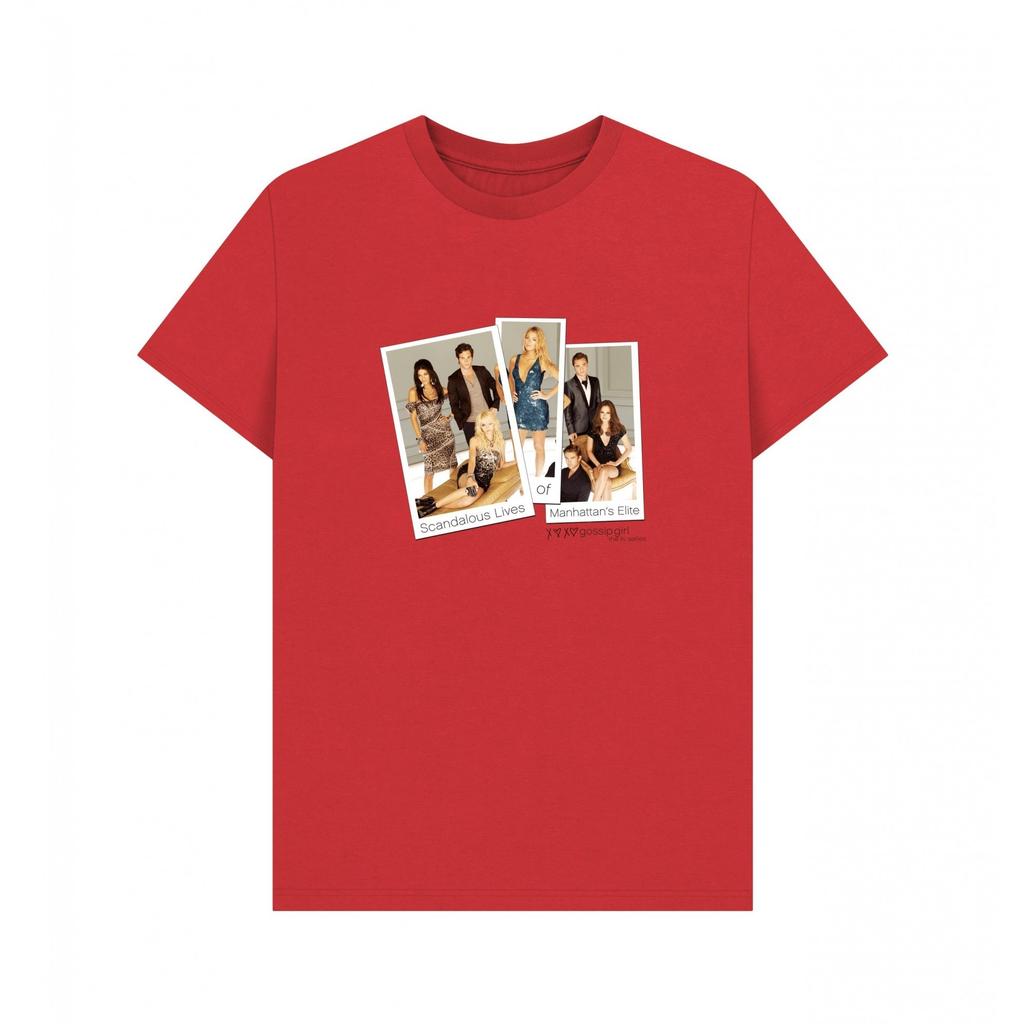 Gossip Girl Unisex Vuxen Manhattans Elit Grafisk T-shirt
